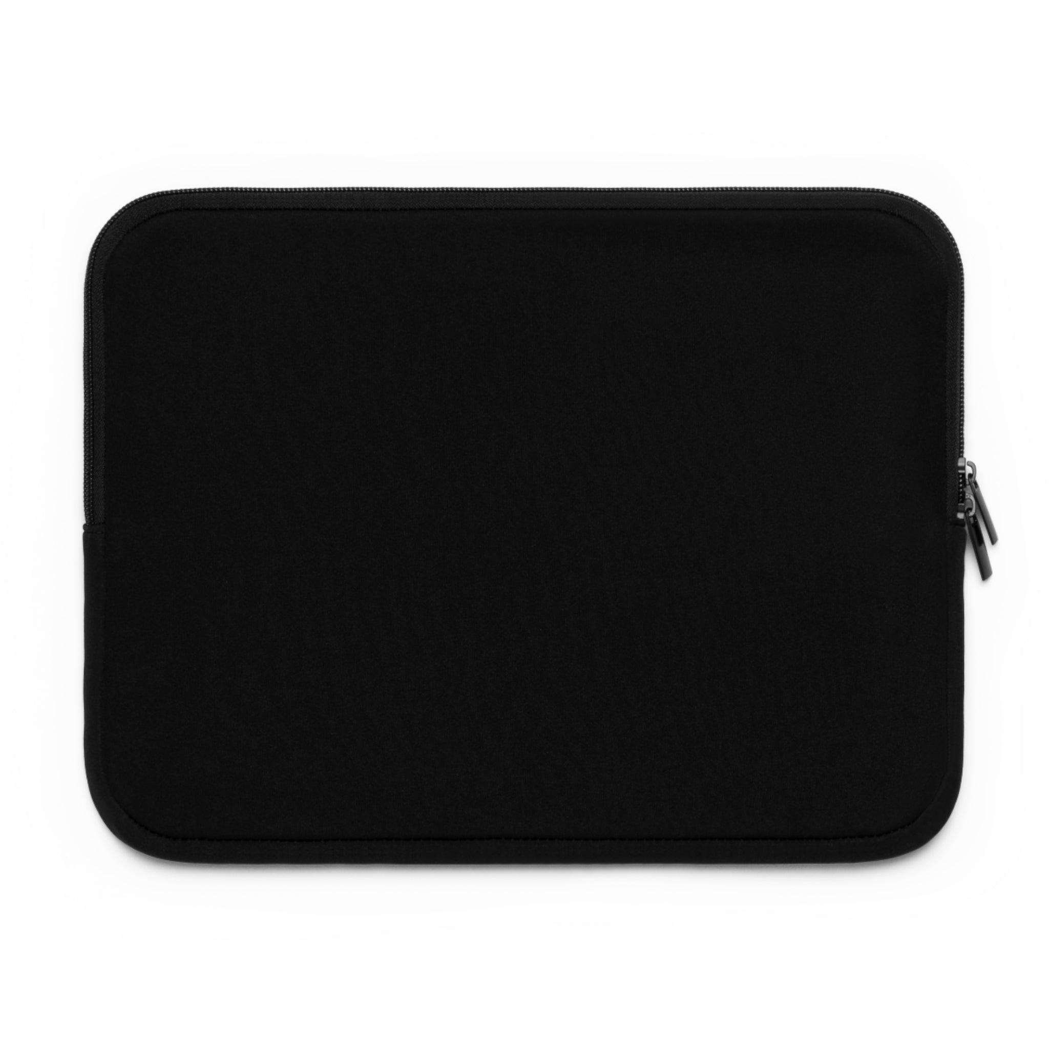 Floral Gray Laptop Sleeve — Soft Neutral Peony Pattern