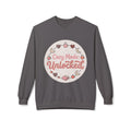 Crewneck Sweatshirt — "Cozy Mode: Unlocked" Cute Pastel Lounge Pullover