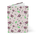Tulips Hardcover Journal — Pink Doodle Notebook for Notes & Gifts