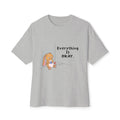 Everything Is Okay “Bonnie” Tee — Cute Comfort Oversized Graphic T‑Shirt