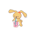 "Bonnie with drink" - Digital Sticker