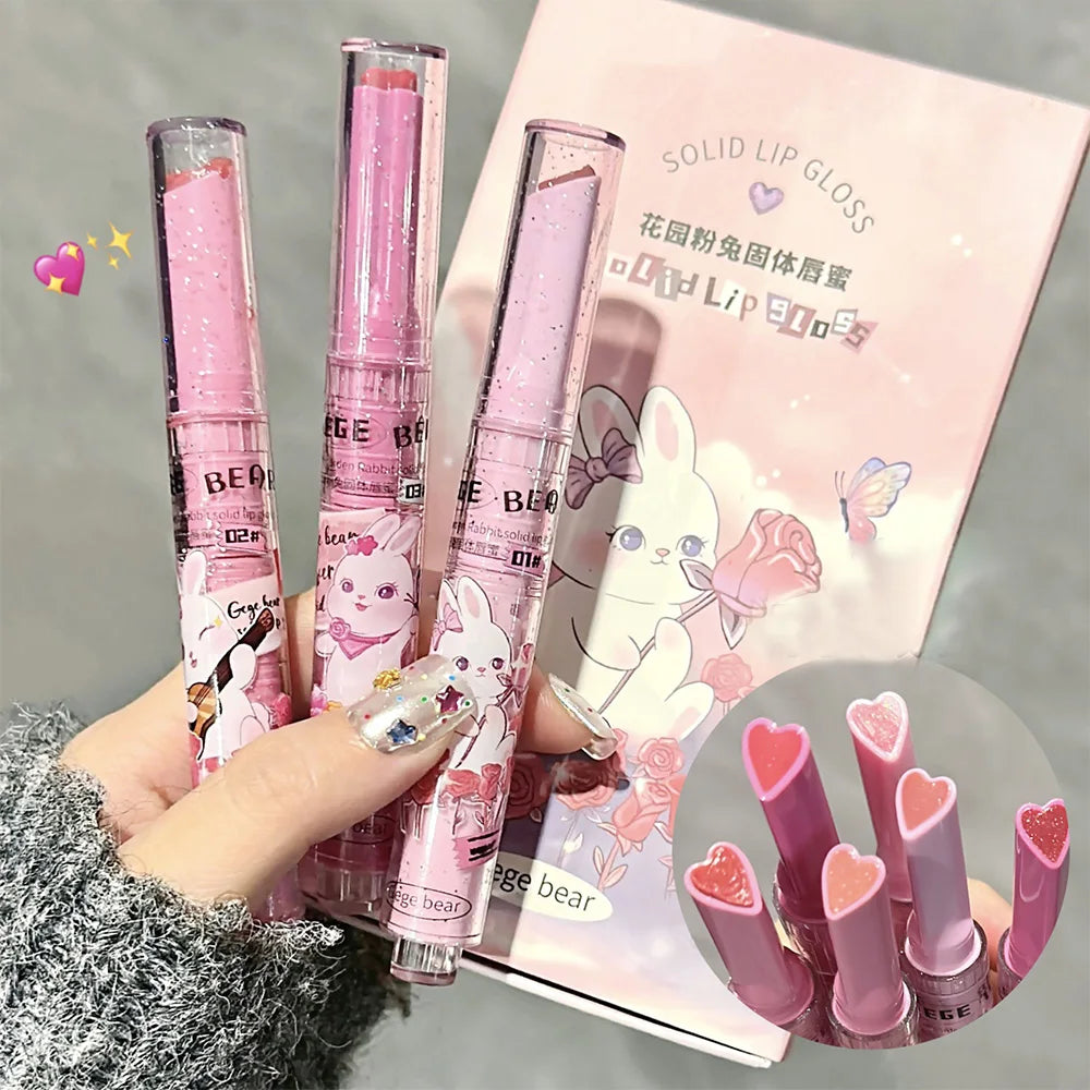 GEGE BEAR Bunny Lip Gloss Set(>^o^<) Shop Partner