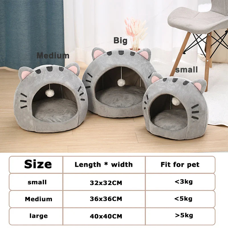 Cute Cat Shaped Cat Bed(>^o^<) Shop Partner