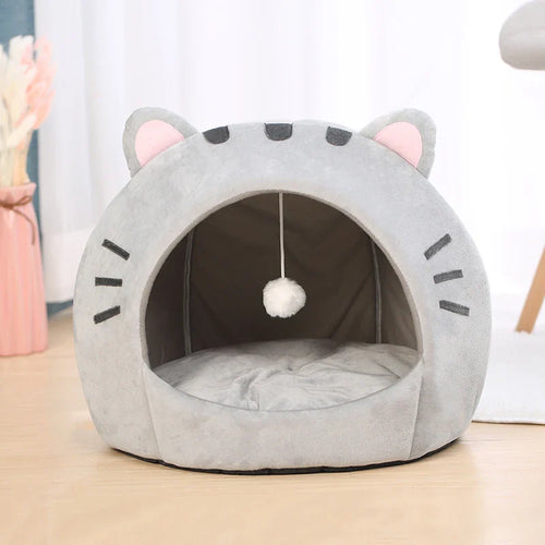 Cute Cat Shaped Cat Bed(>^o^<) Shop Partner