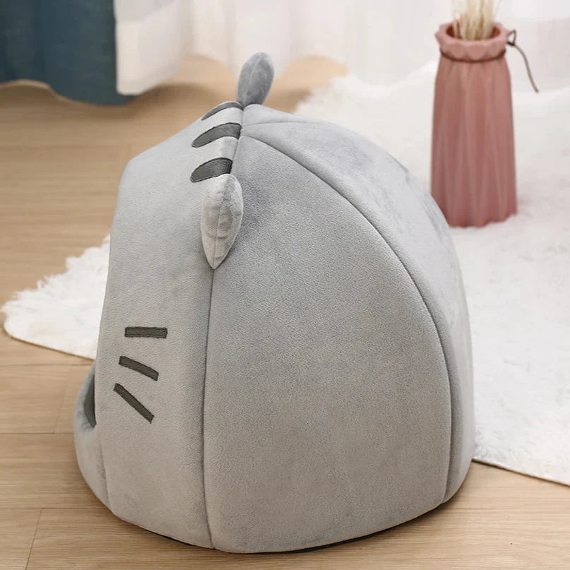 Cute Cat Shaped Cat Bed(>^o^<) Shop Partner