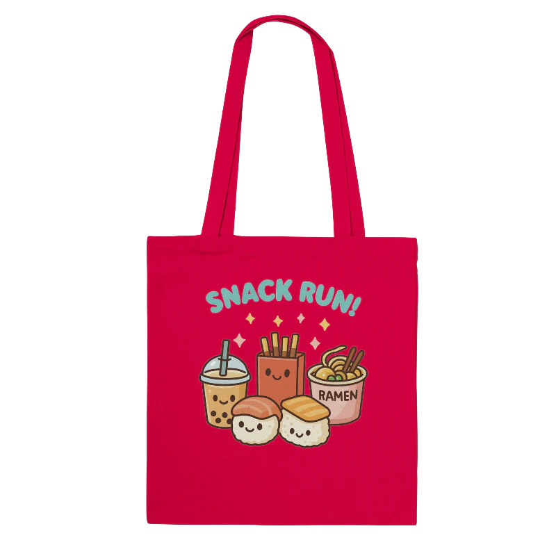 Kawaii "Snack Run" Tote Bag**Shop Partner