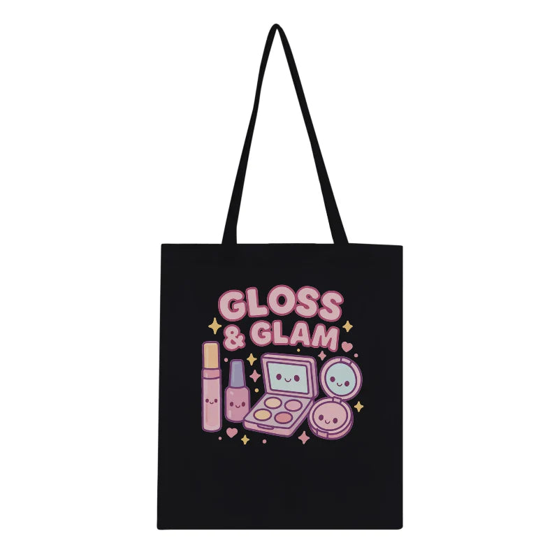 Kawaii "Gloss & Glam" Tote Bag ** Shop Partner
