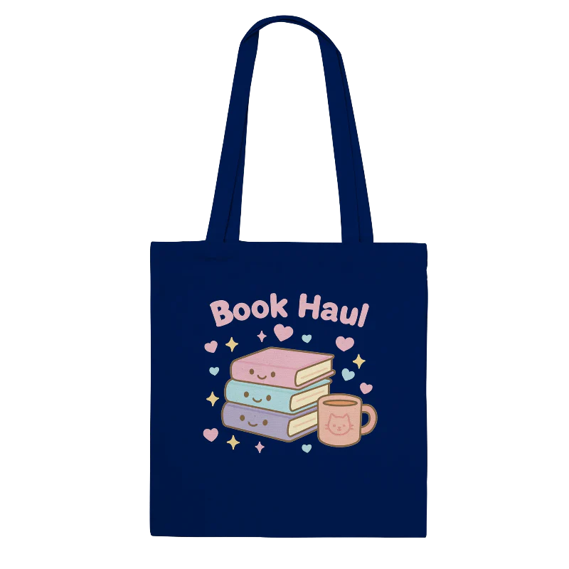 Kawaii Book Haul Tote Bag ** Shop Partner