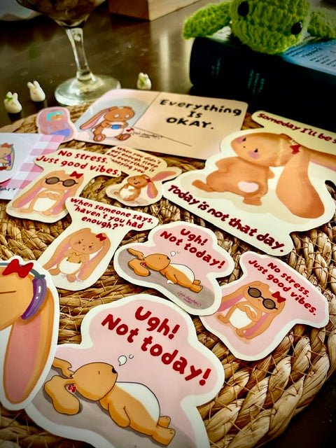 Everything Bonnie - Ultimate Bonnie sticker pack - Pink Nightlight Studio