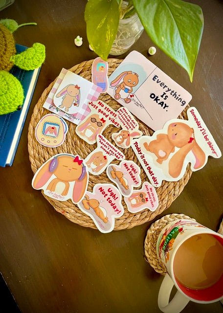 Everything Bonnie - Ultimate Bonnie sticker pack - Pink Nightlight Studio