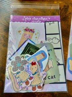 "Oopsie Pack" Imperfect Mystery Sticker Bundle - Holographic & Clear Vinyl Decals (Variety Pack)