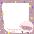 Digital Download "Sammy Sheep" Digital Sticky Note (Digital Download)