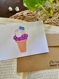 🍦 Sweet Summer Ice Cream Postcard (Summer Collection) - Pink Nightlight Studio